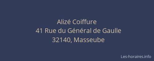 Alizé Coiffure