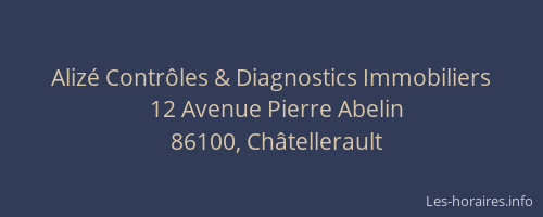 Alizé Contrôles & Diagnostics Immobiliers