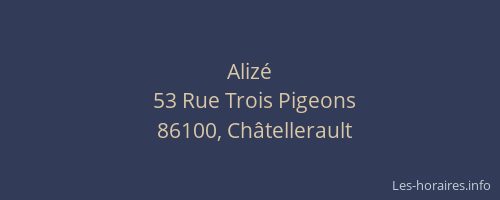 Aliz&eacute;