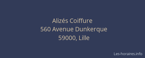 Alizés Coiffure