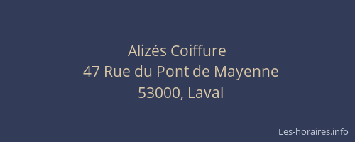 Alizés Coiffure