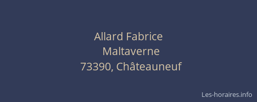 Allard Fabrice