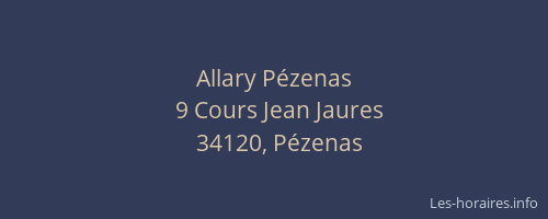 Allary Pézenas