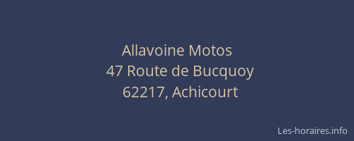 Allavoine Motos