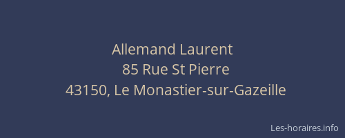 Allemand Laurent