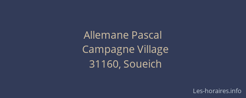 Allemane Pascal