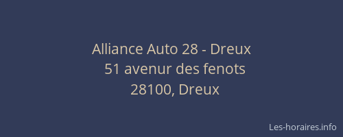 Alliance Auto 28 - Dreux