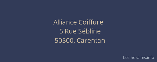 Alliance Coiffure