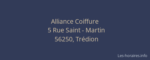 Alliance Coiffure