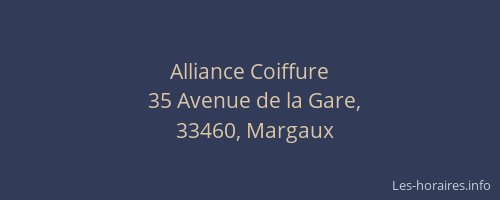 Alliance Coiffure