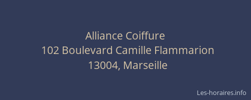 Alliance Coiffure