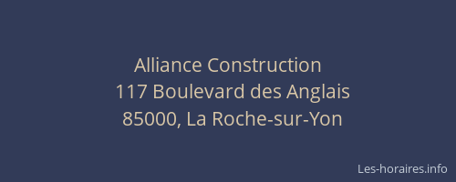 Alliance Construction