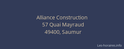 Alliance Construction
