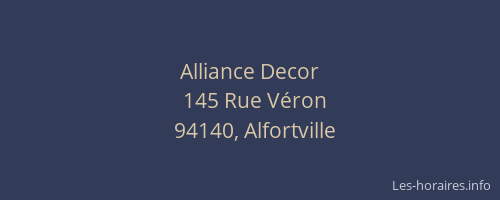 Alliance Decor