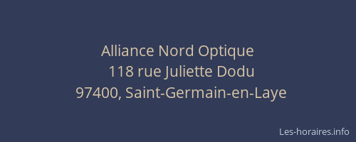 Alliance Nord Optique