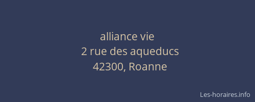 alliance vie