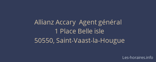 Allianz Accary  Agent g&eacute;n&eacute;ral