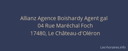 Allianz Agence Boishardy Agent gal