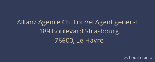 Allianz Agence Ch. Louvel Agent général