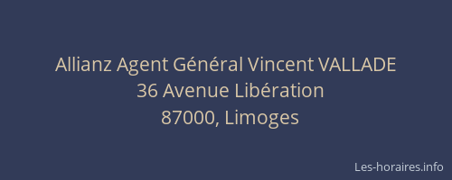 Allianz Agent Général Vincent VALLADE