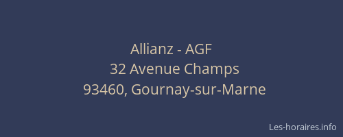 Allianz - AGF