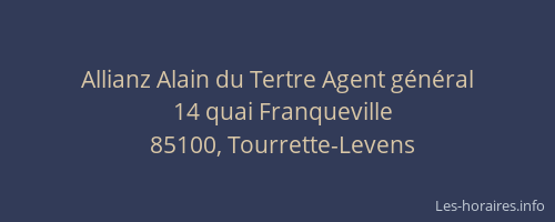 Allianz Alain du Tertre Agent général
