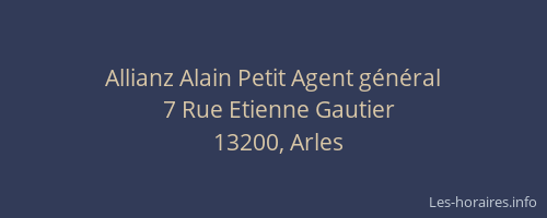Allianz Alain Petit Agent général