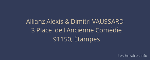 Allianz Alexis & Dimitri VAUSSARD