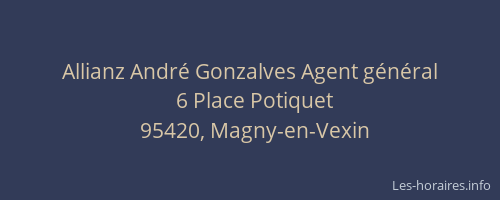 Allianz André Gonzalves Agent général