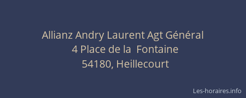 Allianz Andry Laurent Agt Général