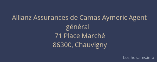 Allianz Assurances de Camas Aymeric Agent général