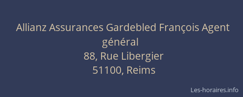 Allianz Assurances Gardebled François Agent général