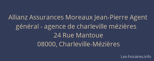 Allianz Assurances Moreaux Jean-Pierre Agent général - agence de charleville mézières