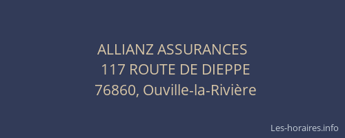 ALLIANZ ASSURANCES
