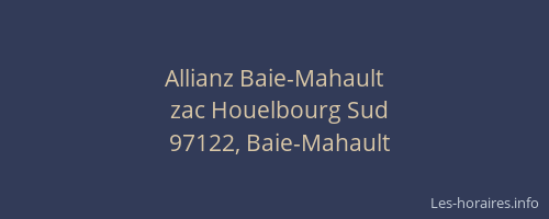 Allianz Baie-Mahault