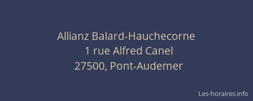 Allianz Balard-Hauchecorne