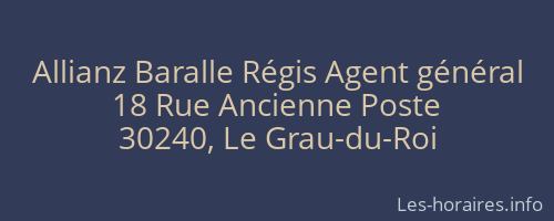 Allianz Baralle Régis Agent général