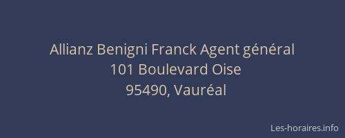 Allianz Benigni Franck Agent général