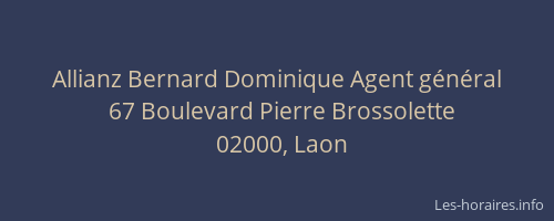 Allianz Bernard Dominique Agent général