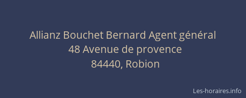 Allianz Bouchet Bernard Agent général