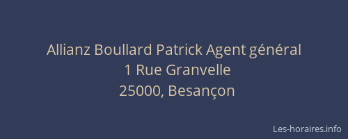 Allianz Boullard Patrick Agent général