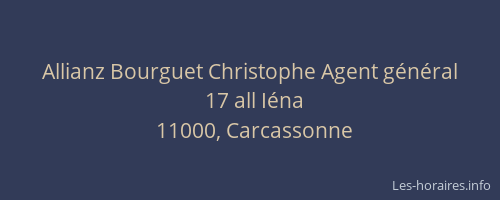 Allianz Bourguet Christophe Agent général