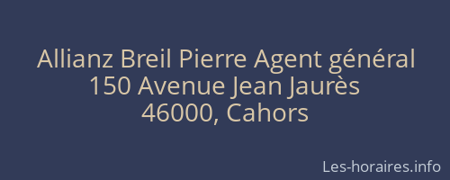 Allianz Breil Pierre Agent général