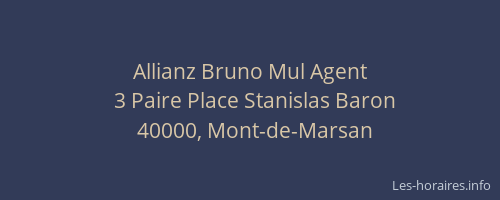 Allianz Bruno Mul Agent