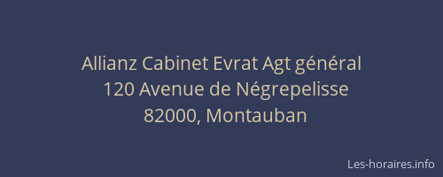 Allianz Cabinet Evrat Agt général