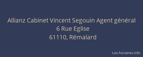 Allianz Cabinet Vincent Segouin Agent g&eacute;n&eacute;ral