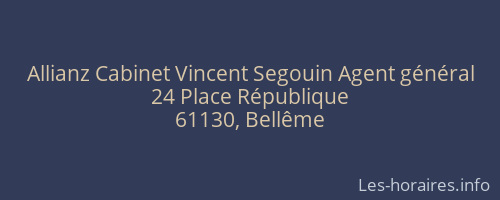Allianz Cabinet Vincent Segouin Agent général