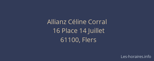 Allianz C&eacute;line Corral