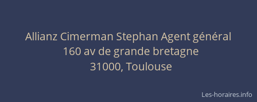Allianz Cimerman Stephan Agent général