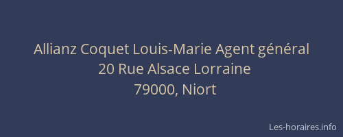 Allianz Coquet Louis-Marie Agent général